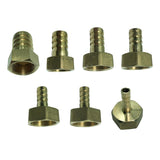 Max Pneumatic Hose Connector Female Brass Pipe/Plumbing/Water Pipe Fittings 8mm