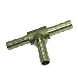 Max Brass Thread T Shaped Equal Tee Connectors Adapters 6mm