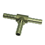Max Brass Thread T Shaped Equal Tee Connectors Adapters 6mm