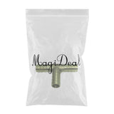 Max Brass Thread T Shaped Equal Tee Connectors Adapters 10mm