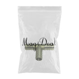 Max Brass Thread T Shaped Equal Tee Connectors Adapters 12mm