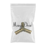 Max Brass Male Thread Y Shaped Equal Tee Connectors Adapters  12mm