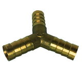 Max Brass Male Thread Y Shaped Equal Tee Connectors Adapters  12mm