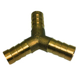 Max Brass Male Thread Y Shaped Equal Tee Connectors Adapters  12mm