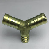 Max Brass Male Thread Y Shaped Equal Tee Connectors Adapters  14mm
