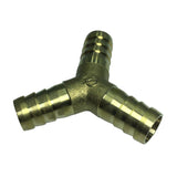 Max Brass Male Thread Y Shaped Equal Tee Connectors Adapters  14mm