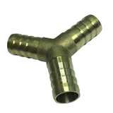 Max Brass Male Thread Y Shaped Equal Tee Connectors Adapters  14mm