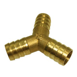 Max Brass Male Thread Y Shaped Equal Tee Connectors Adapters  19mm