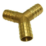 Max Brass Male Thread Y Shaped Equal Tee Connectors Adapters  19mm