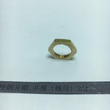 Max Solid Brass Hex and Round Nut Faucet Fastening Screw Ring Nut 12.5mm