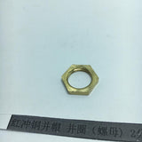 Max Solid Brass Hex and Round Nut Faucet Fastening Screw Ring Nut 12.5mm