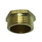 Max Male Thread Pipe Connector Plug Brass Hose Fitting Male Pipe Repair 25.5mm