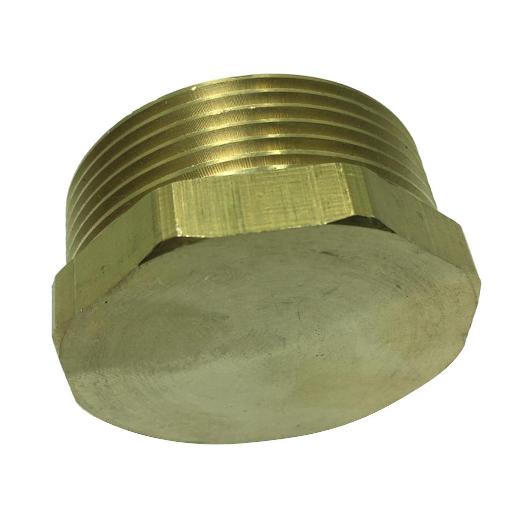 Max Male Thread Pipe Connector Plug Brass Hose Fitting Male Pipe Repair 46mm
