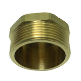 Max Male Thread Pipe Connector Plug Brass Hose Fitting Male Pipe Repair 46mm