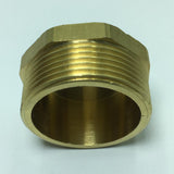 Max Male Thread Pipe Connector Plug Brass Hose Fitting Male Pipe Repair 46mm