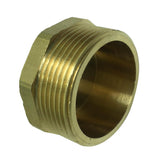 Max Male Thread Pipe Connector Plug Brass Hose Fitting Male Pipe Repair 46mm