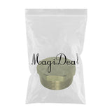 Max Male Thread Pipe Connector Plug Brass Hose Fitting Male Pipe Repair 46mm