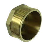 Max Male Thread Pipe Connector Plug Brass Hose Fitting Male Pipe Repair 48mm