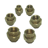 Max Thread Female Hex Union Brass Coupling Fitting  9.5mm