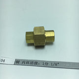 Max Thread Female Hex Union Brass Coupling Fitting  9.5mm