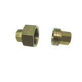 Max Thread Female Hex Union Brass Coupling Fitting  9.5mm