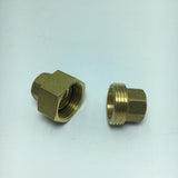 Max Thread Female Hex Union Brass Coupling Fitting  12.5mm