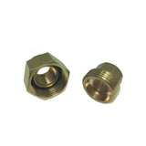 Max Thread Female Hex Union Brass Coupling Fitting  12.5mm
