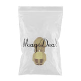 Max Brass Male Adapter Connector Thread Fittings Tube Fitting, Union φ6×φ6mm