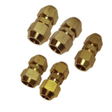 Max Brass Male Adapter Connector Thread Fittings Tube Fitting, Union φ6×φ6mm