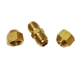 Max Brass Male Adapter Connector Thread Fittings Tube Fitting, Union φ6×φ6mm