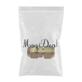 Max Brass Male Adapter Connector Thread Fittings Tube Fitting, Union φ10×φ10mm