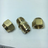 Max Brass Male Adapter Connector Thread Fittings Tube Fitting, Union φ12×φ12mm