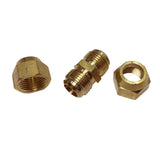 Max Brass Male Adapter Connector Thread Fittings Tube Fitting, Union φ12×φ12mm