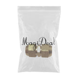 Max Brass Male Adapter Connector Thread Fittings Tube Fitting, Union φ12×φ12mm