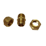 Max Brass Male Adapter Connector Thread Fittings Tube Fitting, Union φ16×φ16mm