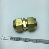 Max Brass Male Adapter Connector Thread Fittings Tube Fitting, Union φ16×φ16mm