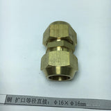 Max Brass Male Adapter Connector Thread Fittings Tube Fitting, Union φ16×φ16mm