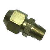 Max Brass 1/8" Male Adapter Connector Thread Fittings Tube with Flaring φ6mm