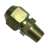 Max Brass 1/8" Male Adapter Connector Thread Fittings Tube with Flaring φ6mm