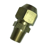 Max Brass 1/8" Male Adapter Connector Thread Fittings Tube with Flaring φ6mm