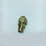 Max Brass 1/8" Male Adapter Connector Thread Fittings Tube with Flaring φ6mm