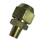 Max Brass 1/8" Male Adapter Connector Thread Fittings Tube with Flaring φ10mm