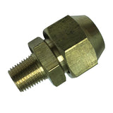 Max Brass 1/8" Male Adapter Connector Thread Fittings Tube with Flaring φ10mm