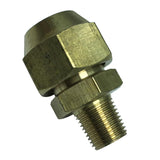 Max Brass 1/8" Male Adapter Connector Thread Fittings Tube with Flaring φ10mm