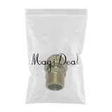 Max Brass 3/8" Male Adapter Connector Thread Fittings Tube with Flaring φ10mm