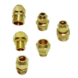 Max Brass 1/2" Male Adapter Connector Thread Fittings Tube Fitting φ6mm