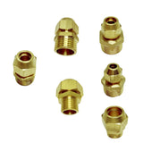 Max Brass 1/2" Male Adapter Connector Thread Fittings Tube Fitting φ6mm