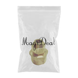 Max Brass 1/2" Male Adapter Connector Thread Fittings Tube Fitting φ6mm