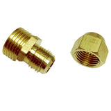 Max Brass 1/2" Male Adapter Connector Thread Fittings Tube Fitting φ10mm