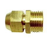 Max Brass 1/2" Male Adapter Connector Thread Fittings Tube Fitting φ10mm